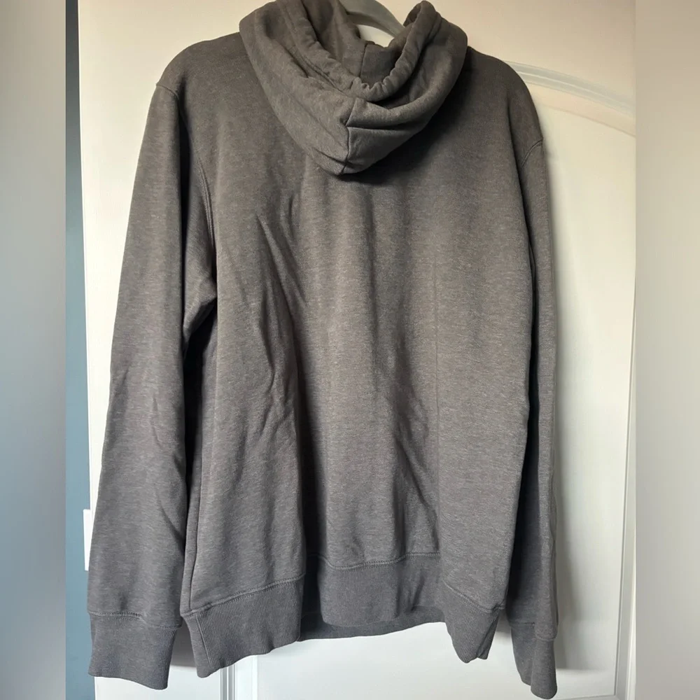 The North Face hoodie.  Mens size L.